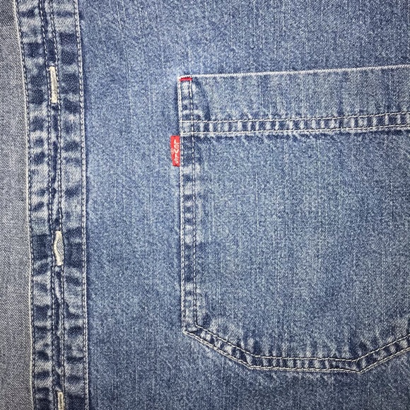 Levi’s Vintage Denim Shirt 1996 Large - Picture 4 of 6
